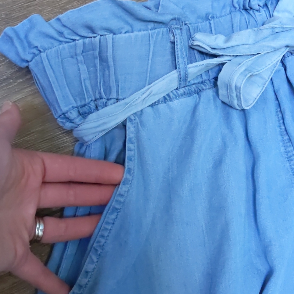 Thread & Supply denim wide leg pants EUC M - Picture 5 of 6